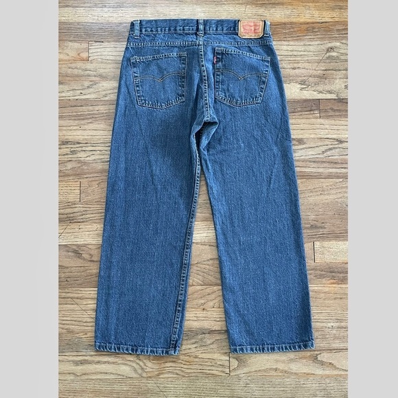 Levi's 550 Jeans Youth Size 12 Husky Relaxed Straight Fit 100%Cotton - Picture 2 of 8